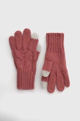 Zdjęcie produktu GAP rękawiczki dziecięce kolor różowy