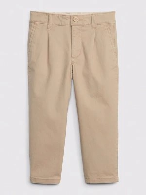 Zdjęcie produktu GAP Spodnie chino w kolorze beżowym rozmiar: 104