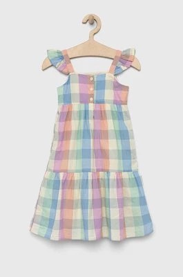 Zdjęcie produktu GAP sukienka bawełniana dziecięca midi rozkloszowana