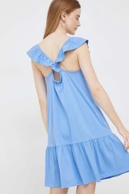 Zdjęcie produktu GAP sukienka kolor niebieski mini prosta