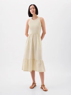 Zdjęcie produktu GAP Sukienka w kolorze beżowym rozmiar: M