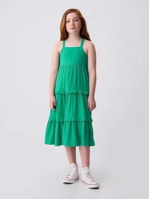 Zdjęcie produktu GAP Sukienka w kolorze zielonym rozmiar: 110