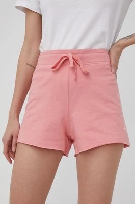 Zdjęcie produktu GAP szorty damskie kolor różowy z nadrukiem medium waist