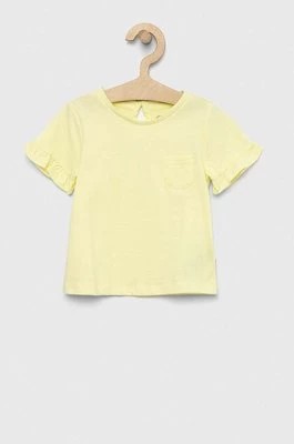Zdjęcie produktu GAP t-shirt bawełniany dziecięcy kolor różowy