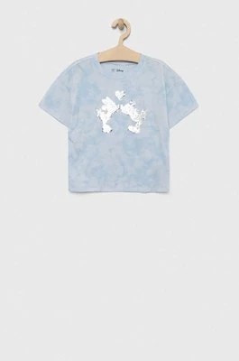 Zdjęcie produktu GAP t-shirt bawełniany dziecięcy x Myszka Miki kolor niebieski