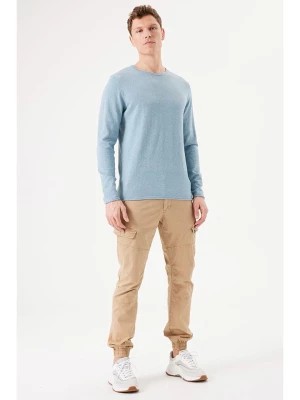 Zdjęcie produktu Garcia Sweter w kolorze błękitnym rozmiar: XXL