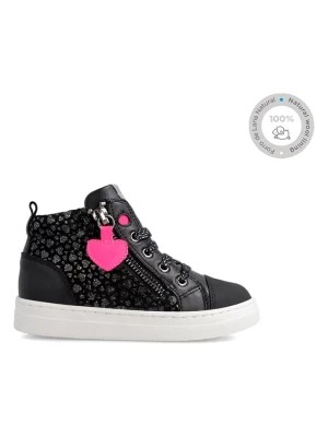 Zdjęcie produktu Garvalin Skórzane sneakersy w kolorze czarnym rozmiar: 33