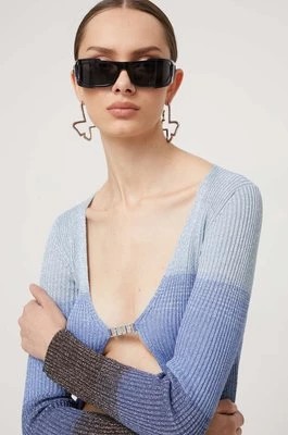 Zdjęcie produktu GCDS kardigan damski kolor niebieski lekki