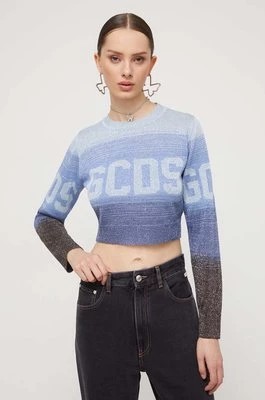 Zdjęcie produktu GCDS sweter damski kolor niebieski lekki