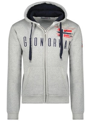 Zdjęcie produktu Geographical Norway Bluza "Gason" w kolorze szarym rozmiar: S