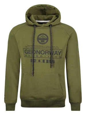 Zdjęcie produktu Geographical Norway Bluza "Gozalo" w kolorze khaki rozmiar: XXL