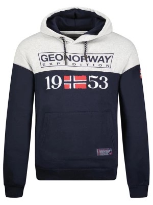 Zdjęcie produktu Geographical Norway Bluza "Greg" w kolorze granatowo-szarym rozmiar: XL