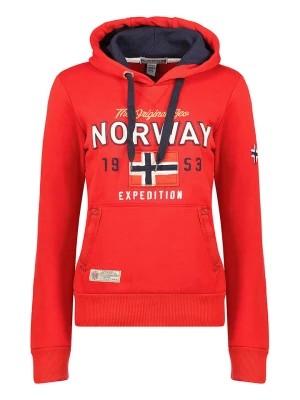 Zdjęcie produktu Geographical Norway Bluza "Guitre" w kolorze czerwonym rozmiar: M