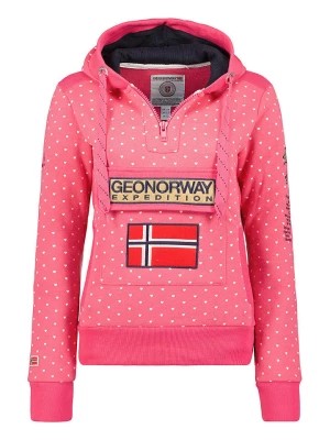 Zdjęcie produktu Geographical Norway Bluza "Gymclass" w kolorze jasnoróżowym rozmiar: S