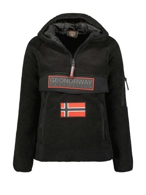 Zdjęcie produktu Geographical Norway Bluza polarowa "Upassia" w kolorze czarnym rozmiar: L