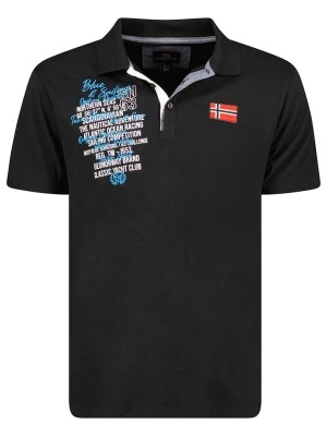 Zdjęcie produktu Geographical Norway Koszulka polo w kolorze czarnym rozmiar: S