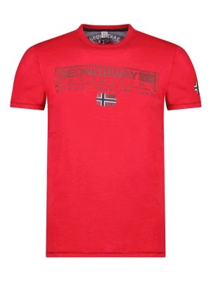 Zdjęcie produktu Geographical Norway Koszulka w kolorze czerwonym rozmiar: S