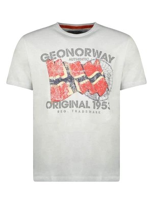 Zdjęcie produktu Geographical Norway Koszulka w kolorze szarym rozmiar: S