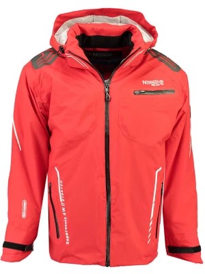 Zdjęcie produktu Geographical Norway Kurtka narciarska "Wapiti" w kolorze czerwonym rozmiar: S