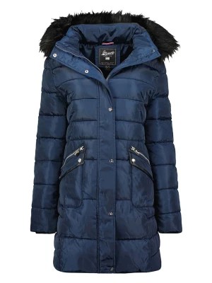 Zdjęcie produktu Geographical Norway Płaszcz zimowy "Bijoux" w kolorze granatowym rozmiar: XXL