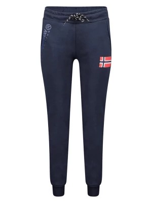 Zdjęcie produktu Geographical Norway Spodnie dresowe "Monbichon" w kolorze granatowym rozmiar: M
