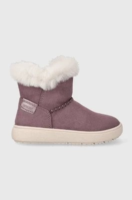 Zdjęcie produktu Geox buty zimowe dziecięce J36HUD 000AU J THELEVEN kolor fioletowy