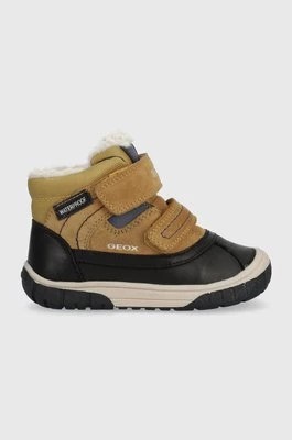 Zdjęcie produktu Geox buty zimowe dziecięce kolor beżowy