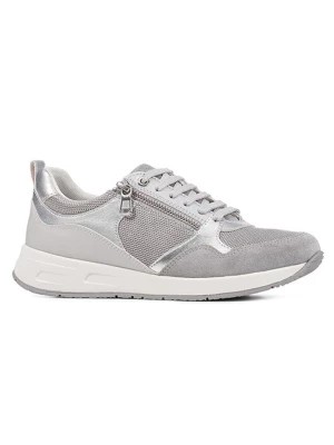 Zdjęcie produktu Geox Sneakersy "Dbulmya" w kolorze srebrno-szarym rozmiar: 36