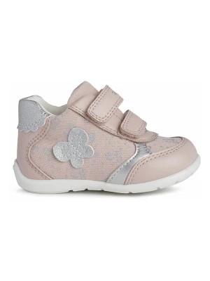 Zdjęcie produktu Geox Sneakersy "Elthan" w kolorze srebrno-jasnoróżowym rozmiar: 24