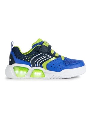 Zdjęcie produktu Geox Sneakersy "Illuminus" w kolorze niebiesko-zielonym rozmiar: 31