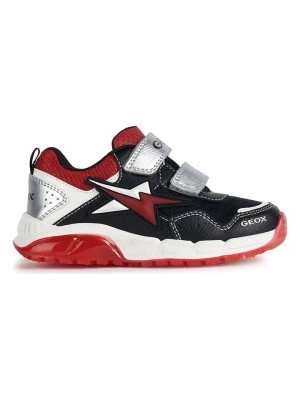 Zdjęcie produktu Geox Sneakersy "Spaziale" w kolorze czarno-czerwonym rozmiar: 34