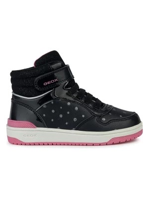 Zdjęcie produktu Geox Sneakersy "Washiba" w kolorze czarno-jasnoróżowym rozmiar: 37
