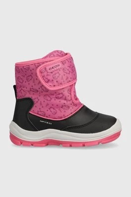 Zdjęcie produktu Geox śniegowce dziecięce FLANFIL B ABX kolor różowy