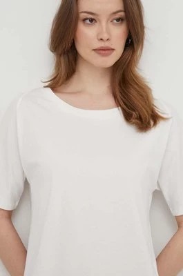 Zdjęcie produktu Geox t-shirt bawełniany W4510A-T3091 W T-SHIRT damski kolor biały