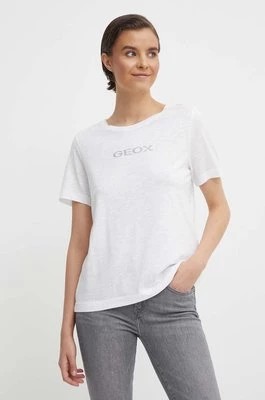 Zdjęcie produktu Geox t-shirt W4510G-T3093 W T-SHIRT damski kolor biały