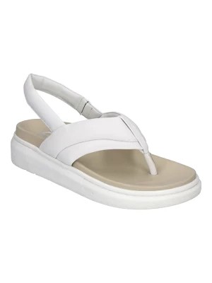 Zdjęcie produktu Gerry Weber Skórzane sandały w kolorze białym rozmiar: 41