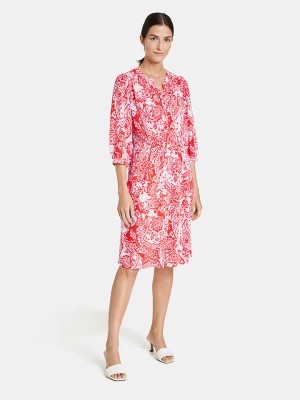 Zdjęcie produktu Gerry Weber Sukienka w kolorze czerwono-kremowym rozmiar: 48