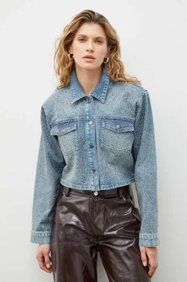 Zdjęcie produktu Gestuz kurtka jeansowa damska kolor niebieski przejściowa oversize