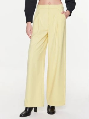 Zdjęcie produktu Gestuz Spodnie materiałowe Lorelaigz 10906975 Żółty Relaxed Fit