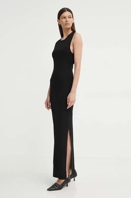 Zdjęcie produktu Gestuz sukienka kolor czarny midi dopasowana 10909074