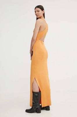 Zdjęcie produktu Gestuz sukienka kolor pomarańczowy midi dopasowana 10909074