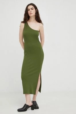Zdjęcie produktu Gestuz sukienka kolor zielony midi prosta