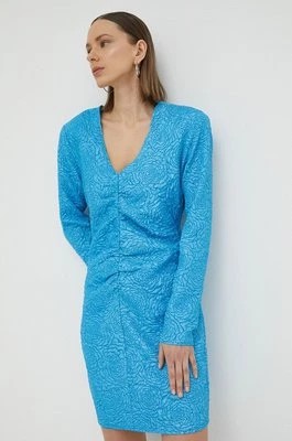Zdjęcie produktu Gestuz sukienka MaisieGZ kolor niebieski mini dopasowana