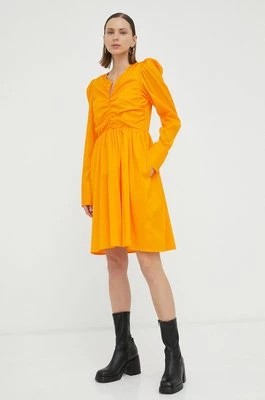 Zdjęcie produktu Gestuz sukienka TolinaGZ Ls kolor pomarańczowy mini rozkloszowana