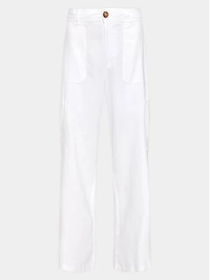 Zdjęcie produktu Gina Tricot Spodnie materiałowe 19959 Biały Regular Fit