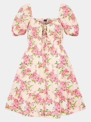 Zdjęcie produktu Gina Tricot Sukienka codzienna 19531 Różowy Regular Fit