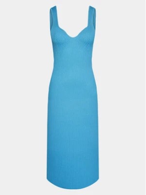 Zdjęcie produktu Gina Tricot Sukienka dzianinowa 19485 Niebieski Slim Fit