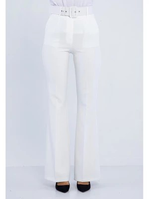 Zdjęcie produktu GIORGIO DI MARE Spodnie w kolorze białym rozmiar: 38