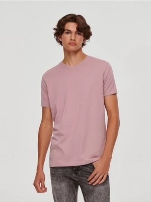 Zdjęcie produktu Gładka koszulka basic różowa House