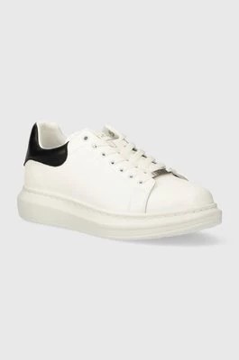 Zdjęcie produktu GOE sneakersy skórzane kolor biały